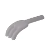 Rastrillo Scrunch Gris Claro