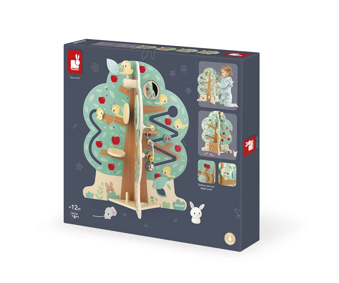 Árbol Multiactividades de Madera 20 Juegos