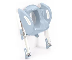 Reductor Baño con Escalón Kiddyloo Azul