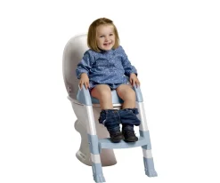 Reductor Baño con Escalón Kiddyloo Azul