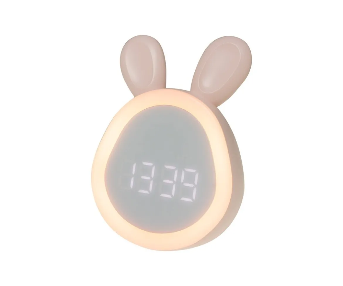 Reloj Despertador Infantil Conejito Rosa