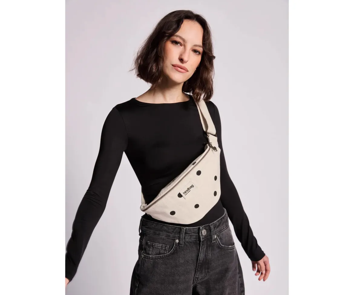 Riñonera de Algodón Orgánico Olivia Polka Dot