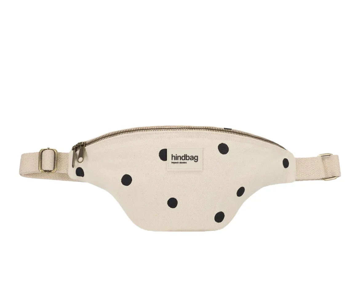 Riñonera de Algodón Orgánico Olivia Polka Dot