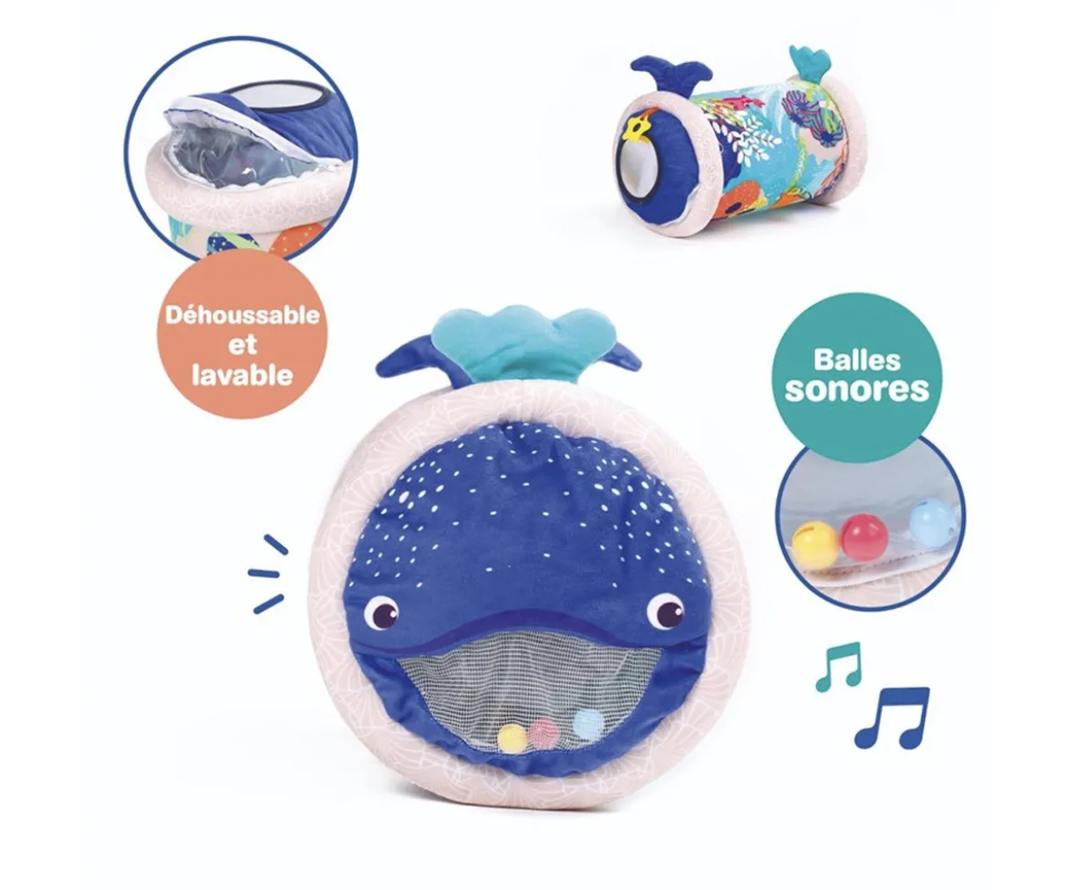 Rollo Sensorial Hinchable de Tela Ballena