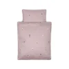 Ropa de Cama Muñecas Rosa Empolvado