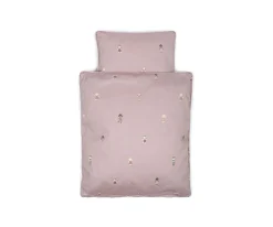 Ropa de Cama Muñecas Rosa Empolvado