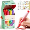12 Rotuladores Lavables Perfumados Pop Scents