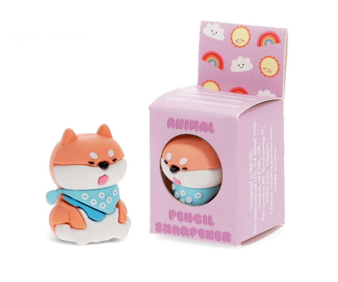 Sacapuntas Infantil Perro Shiba Inu