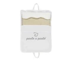 Saco Arrullo Bebé con Capucha Teddy Paddington Beige