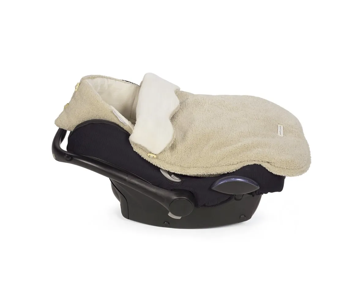Saco Arrullo Bebé con Capucha Teddy Paddington Beige
