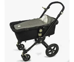 Saco Cuco 2 en 1 I Love Vichy Negro Entretiempo