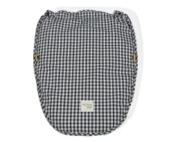 Saco Cuco 2 en 1 I Love Vichy Negro Entretiempo