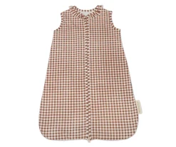 Saco Dormir Praliné Vichy Rayas Moka