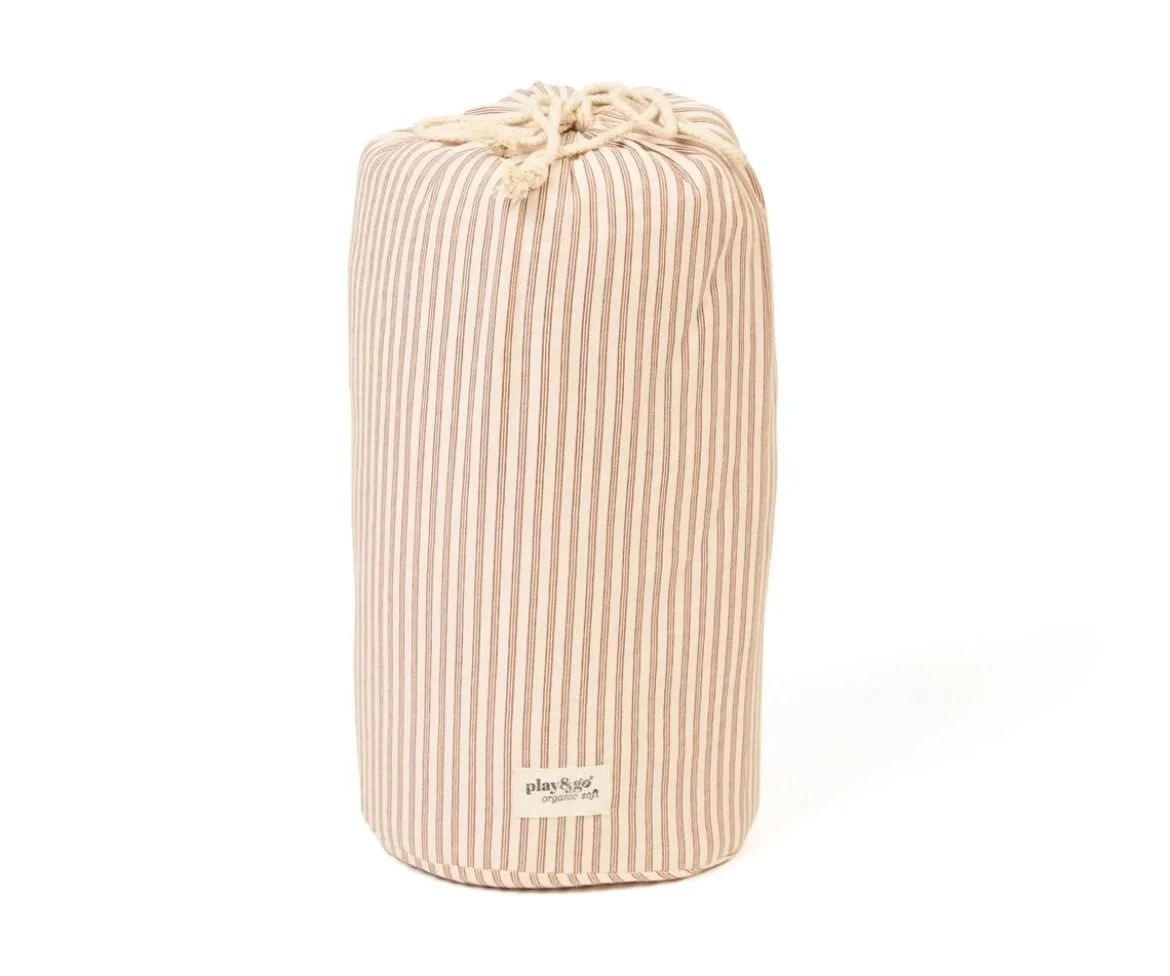 Saco Organic Noomad SOFT Reversible Play & Go Stripes Brown