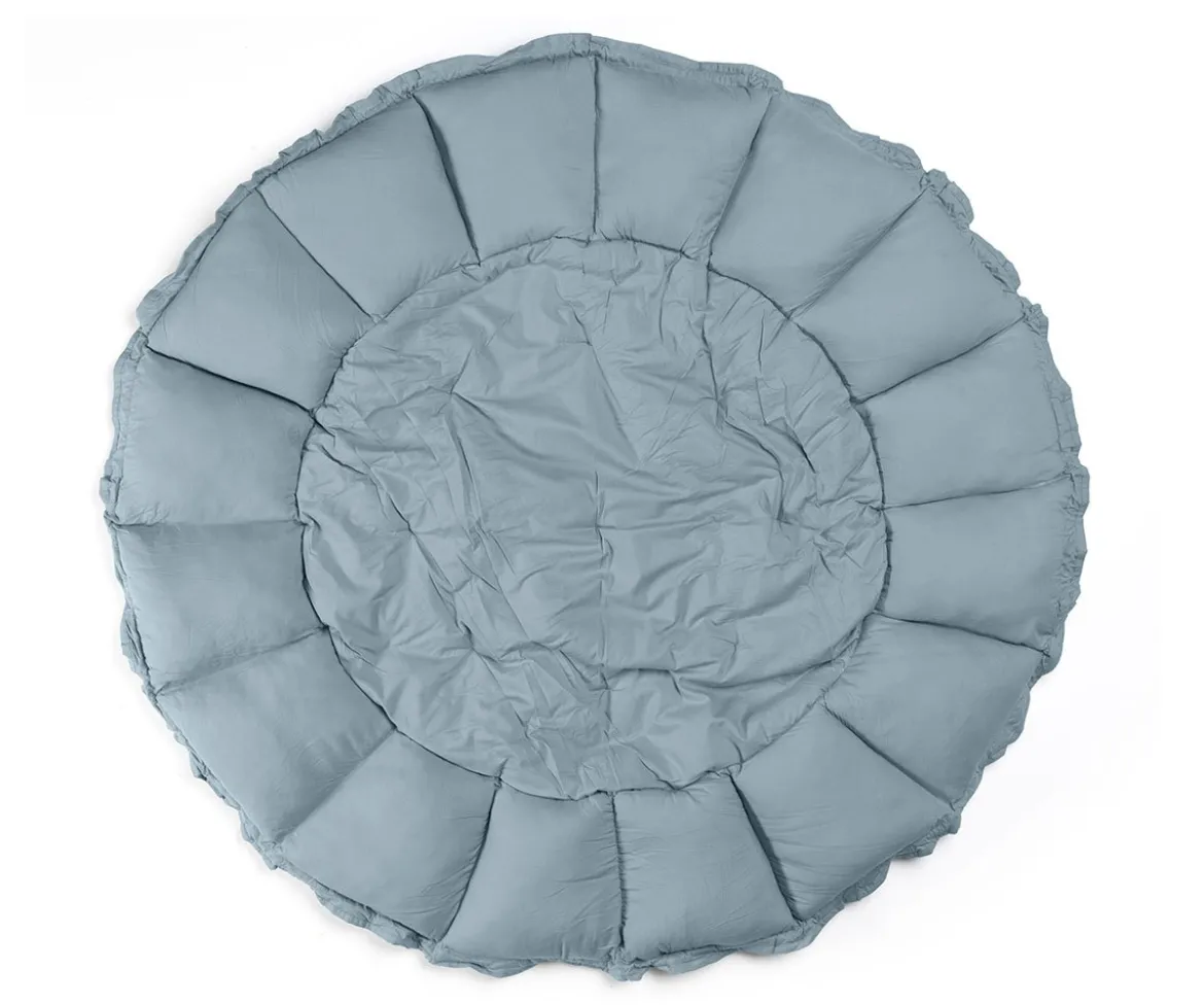 Saco Play & Go Coco Bloom Orgánico Dusty Blue