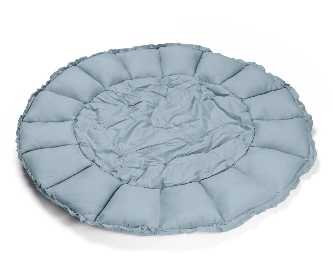 Saco Play & Go Coco Bloom Orgánico Dusty Blue