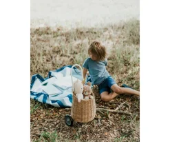 Saco Play & Go Impermeable OUTDOOR Noomad Azul Stripes Green