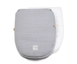 Saco Portabebé 2 en 1 I Love Vichy Grey