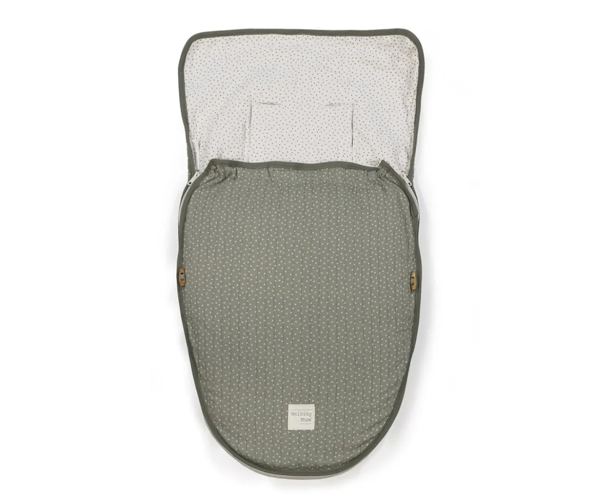 Saco Portabebé 2 en 1 Lunares Poppy Moss Verano