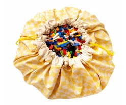 Saco Reversible Play & Go Noomad Vichy Yellow