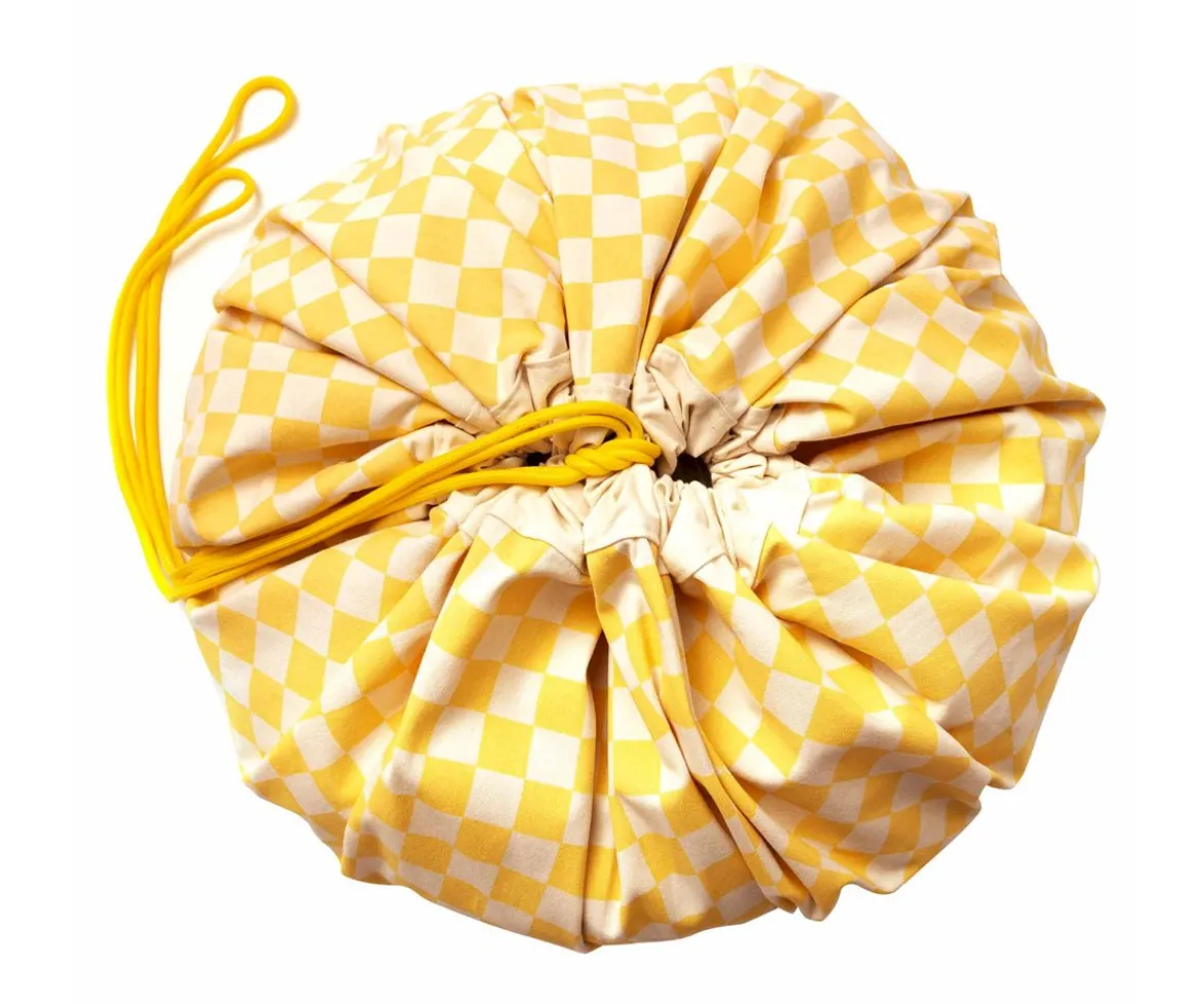 Saco Reversible Play & Go Noomad Vichy Yellow