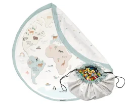 Saco Reversible Play & Go Noomad Worldmap Colour