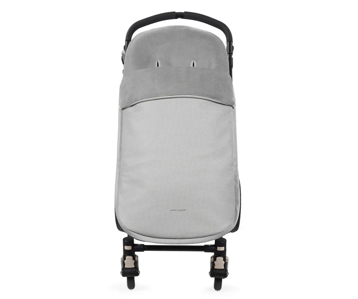 Saco Silla Invierno Little Bloom Vichy Gris