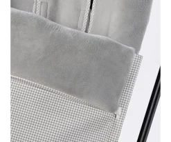 Saco Silla Invierno Little Bloom Vichy Gris