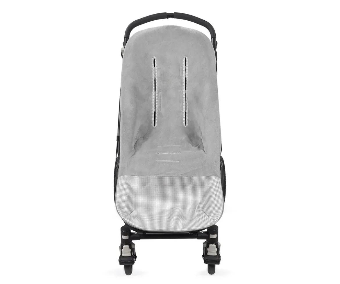 Saco Silla Invierno Little Bloom Vichy Gris