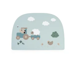 Salvamantel de Silicona Tiny Farm Blue