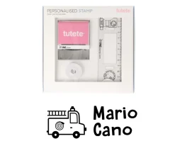 Sello Personalizado Bomberos + Cinta Blanca para Ropa Oscura