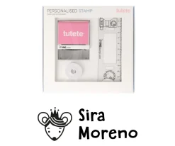 Sello Personalizado Little Mouse + Cinta Blanca para Ropa Oscura