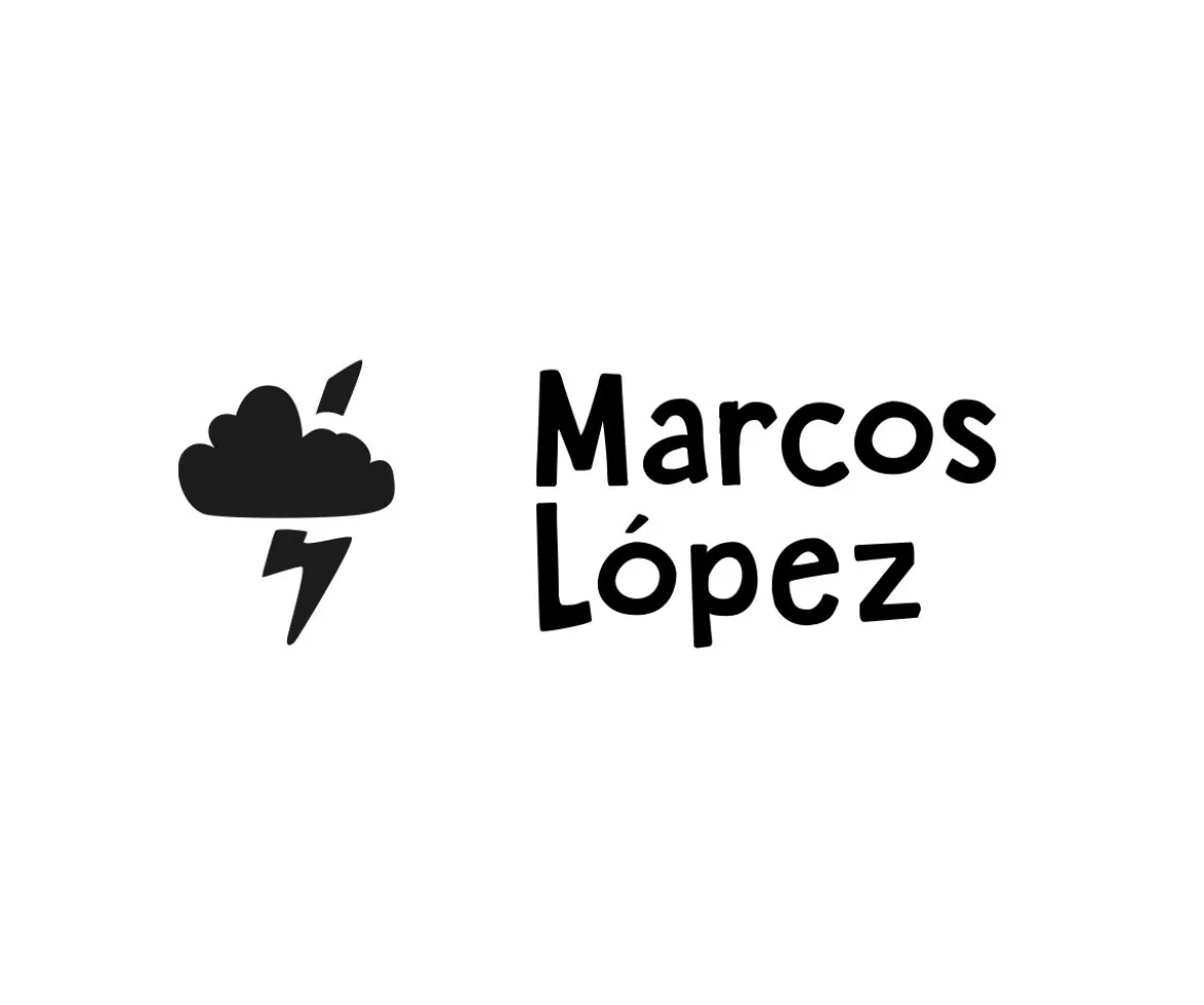 Sello Personalizado Nube con rayo