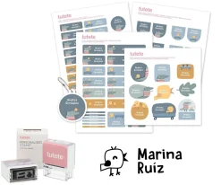 Sello Personalizado Pollito + Combinado Termo y Pegatinas Croc