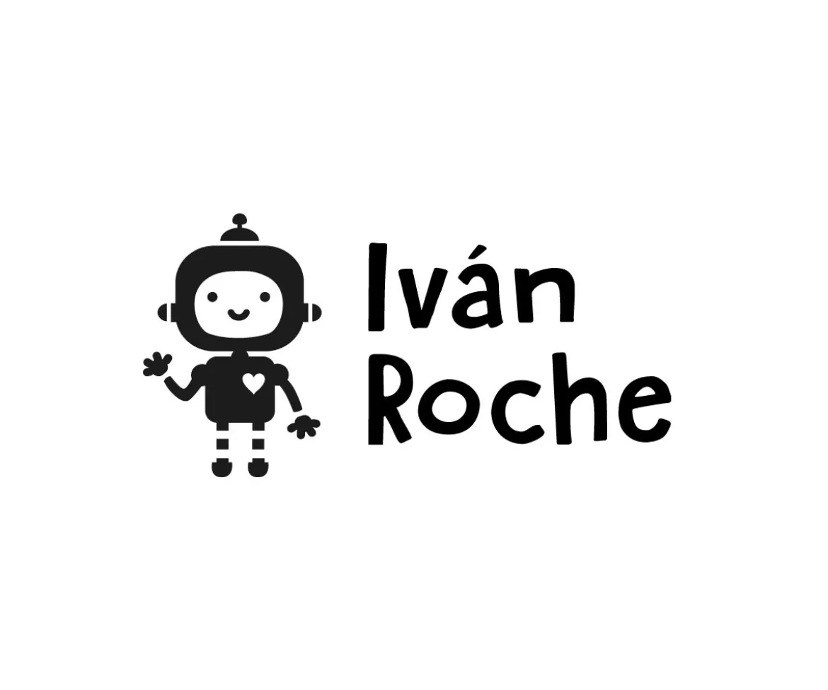 Sello Personalizado Robot + Cinta Blanca para Ropa Oscura