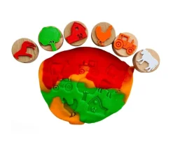 6 Sellos de Madera ChildGen Farm
