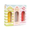 Set 3 Brillos Labiales Naturales Beach Club