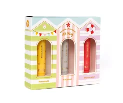 Set 3 Brillos Labiales Naturales Beach Club