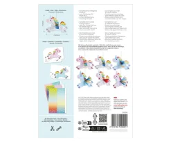 Set Creativo Aprender a Plegar Unicornios Voladores