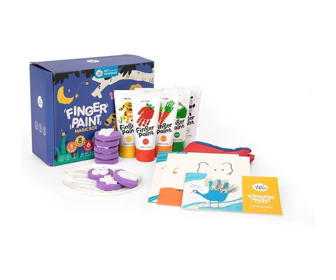 Set Creativo Pintura de Dedos Magic Box