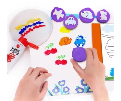 Set Creativo Pintura de Dedos Magic Box