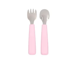 Set 2 Cubiertos Feedie Rosa Empolvado
