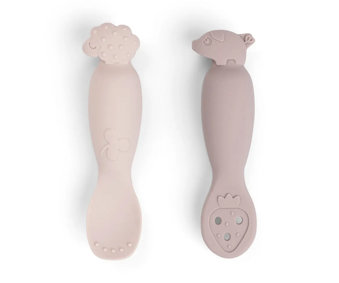 Set Cucharas de Aprendizaje Tiny Farm Powder