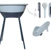 Set de Bañera y Asiento Luma Iron Blue