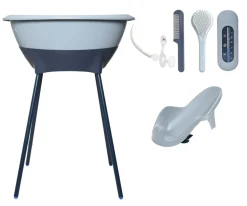 Set de Bañera y Asiento Luma Iron Blue