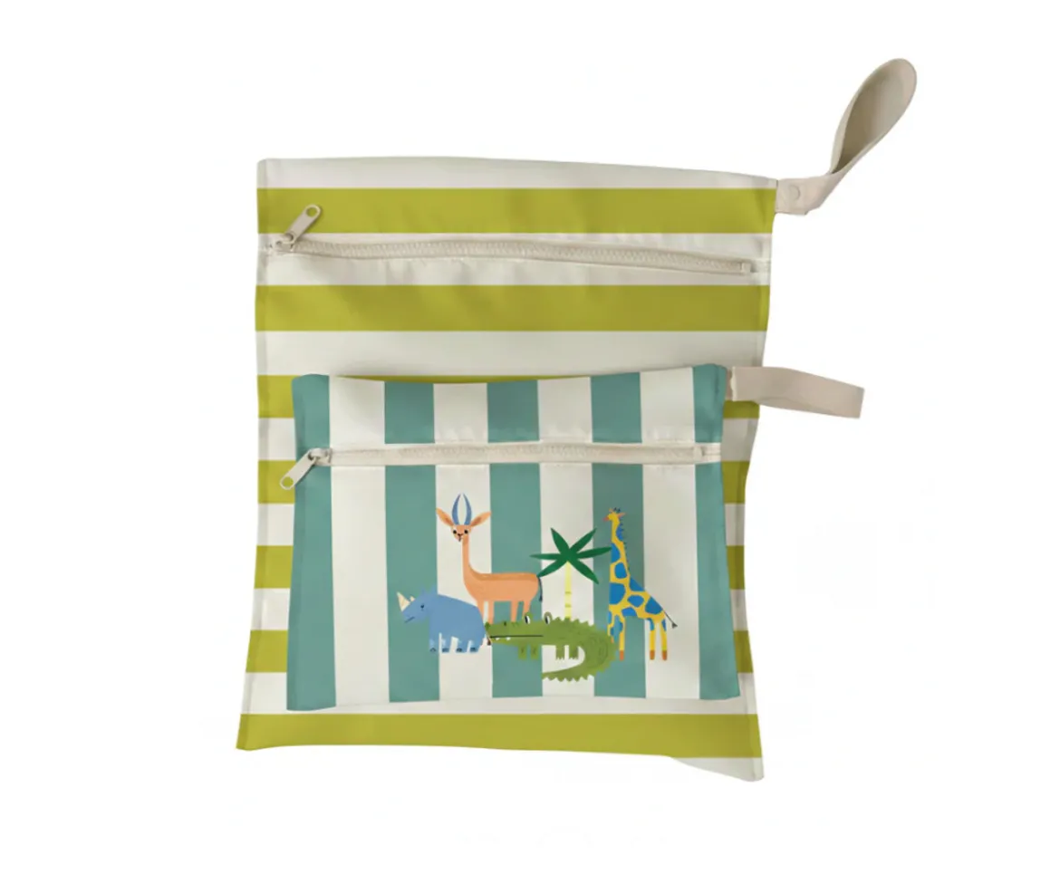 Set de 2 Bolsas Impermeables Croc Rock