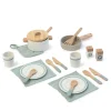 Set de Cocina y Vajilla Aronia Blanco/Gris 20 piezas