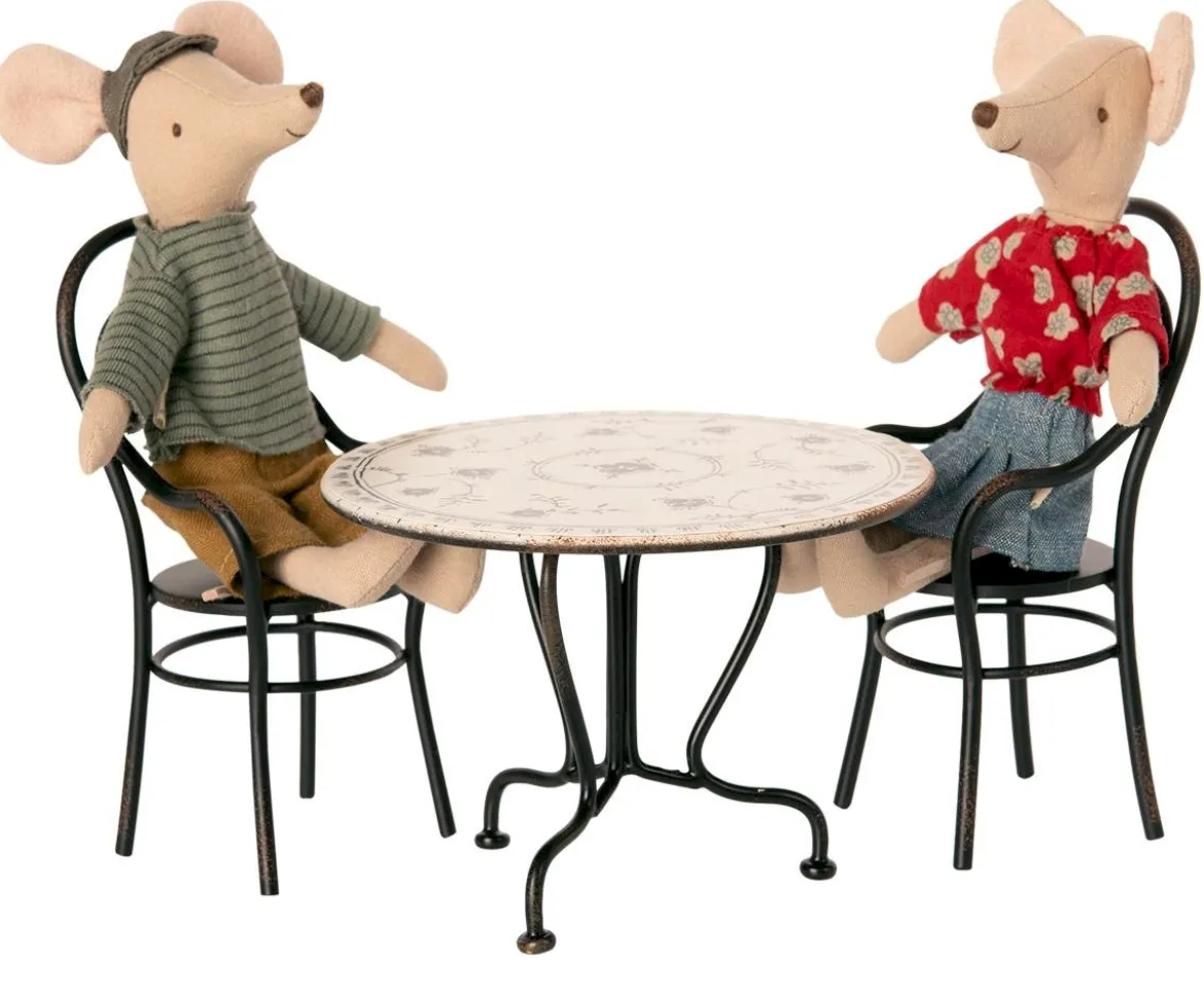 Set de Comedor con 2 Sillas