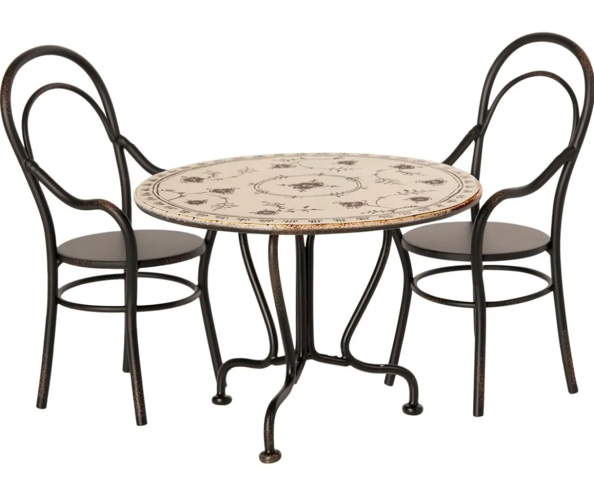 Set de Comedor con 2 Sillas