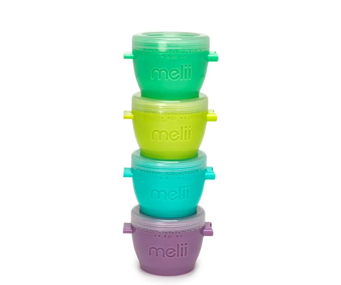 Set de 4 Contenedores para Alimentos 118ml